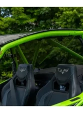 SuperATV Tinted Rear Windshield Arctic Cat Wildcat XX 2018+                                     - RWS-T-XX-76 - Image 4