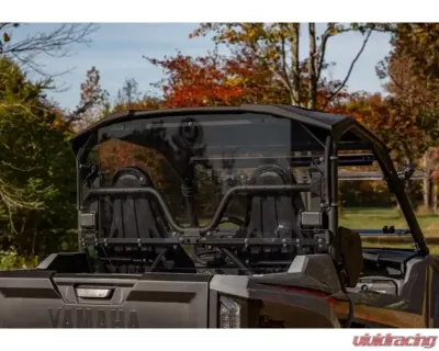 SuperATV Light Tint Scratch Resistant Rear Windshield Yamaha Wolverine RMAX2 1000 2021+ - RWS-Y-RMAX-76