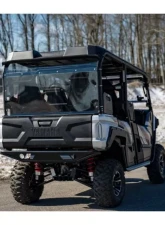 SuperATV Rear Windshield Yamaha Wolverine X4 2018+                                     - RWS-Y-WV-X4-76 - Image 2