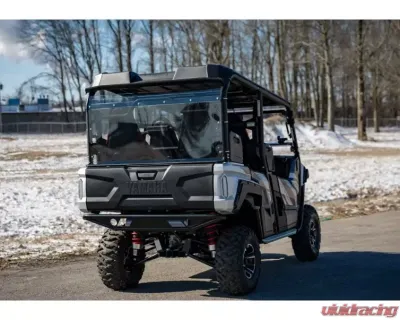 SuperATV Rear Windshield Yamaha Wolverine X4 2018+ - RWS-Y-WV-X4-76