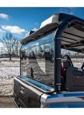 SuperATV Rear Windshield Yamaha Wolverine X4 2018+                                     - RWS-Y-WV-X4-76 - Image 3