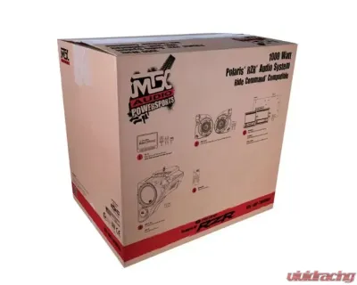 SuperATV Three-Speaker Thunder Sound System w/ Ride Command MTX Polaris RZR XP Turbo S 2014+ - RZR-14RC-THUNDER3