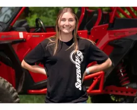 SuperATV Logo Unisex Black T-Shirt 3XL