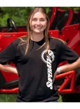 SuperATV Logo Unisex Black T-Shirt 3XL                                     - SST-30-B-3XL - Image 3