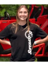 SuperATV Logo Unisex Black T-Shirt M                                     - SST-30-B-M - Image 3