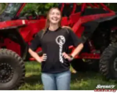 SuperATV Logo Unisex Black T-Shirt M - SST-30-B-M
