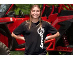 SuperATV Logo Unisex Black T-Shirt S