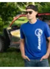 SuperATV Logo Unisex Royal Blue T-Shirt L                                     - SST-30-DR-L - Image 2