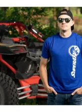 SuperATV Logo Unisex Royal Blue T-Shirt M                                     - SST-30-DR-M - Image 3