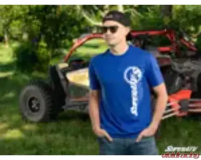 SuperATV Logo Unisex Royal Blue T-Shirt M - SST-30-DR-M