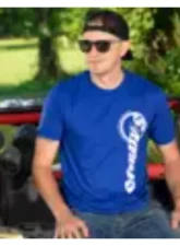 SuperATV Logo Unisex Royal Blue T-Shirt M                                     - SST-30-DR-M - Image 3