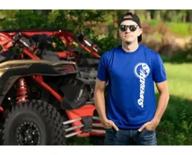 SuperATV Logo Unisex Royal Blue T-Shirt S