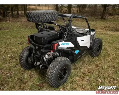 SuperATV Spare Tire Carrier Can-Am Maverick Trail 2018+ - STC-CA-T-01