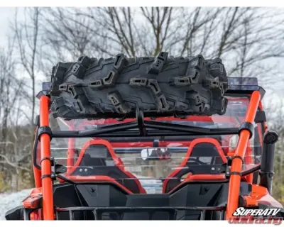 SuperATV Spare Tire Carrier Honda Talon 1000X-4 2020+ - STC-H-TALX4-01