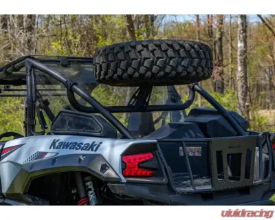 SuperATV Spare Tire Carrier Kawasaki Teryx 1000 2020+ - STC-K-KRX-00