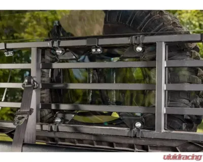 SuperATV Spare Tire Carrier Kawasaki Mule Pro 2016+ - STC-K-MULE-01