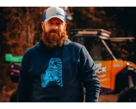 SuperATV Navy UTV Front End Hoodie 2XL