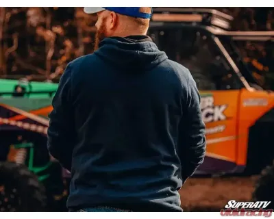 SuperATV Navy UTV Front End Hoodie 2XL - SWT-9-2XL