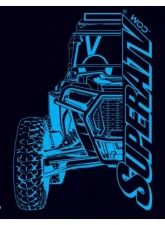 SuperATV Navy UTV Front End Hoodie 2XL                                     - SWT-9-2XL - Image 4