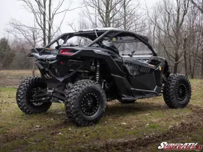 SuperATV 64" Boxed Radius Arms Black Can-Am Maverix X3 2017-2018 - RA-CA-X3-001-02