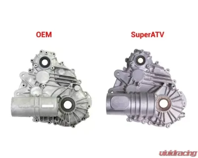 SuperATV Right Transmission Case Polaris RZR XP 1000 2014+ - TMC01-001R