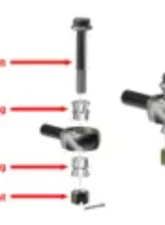SuperATV Heavy-Duty Tie Rod Kit Can-Am Defender XTP 2018-2019                                     - TRRA-CA-DEF-001 - Image 2
