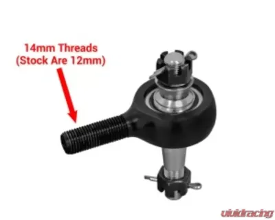 SuperATV Heavy Duty Tie Rod Kit Can-Am Maverick Trail 2018+ - TRRA-CA-T-14-ST-001
