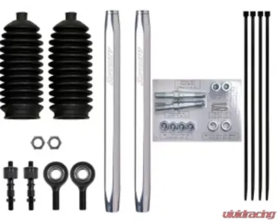 SuperATV Billet Aluminum Hex Tie Rod Kit Honda Talon 1000X 2019+ - TRRA-H-TALX-B