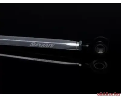 SuperATV Billet Aluminum Hex Tie Rod Kit  Polaris Ranger XP 1000 2017+ - TRRA-P-RAN1K-B