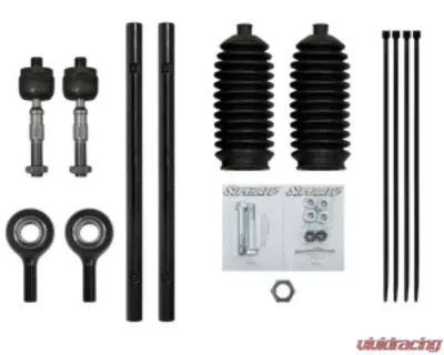 SuperATV Heavy Duty Tie Rod Kit - For SuperATV 2" Offset A-Arms Polaris Ranger XP - TRRA-P-RAN900-2