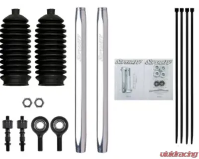 SuperATV Billet Aluminum Hex Tie Rod Kit Polaris Ranger XP 900 2013-2019 - TRRA-P-RAN900-B