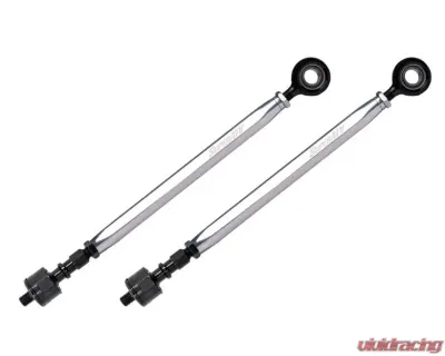 SuperATV Billet Aluminum Hex Tie Rod Kit Polaris RZR XP Turbo 2016+ - TRRA-P-RZR1K-B