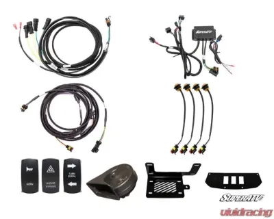 SuperATV Deluxe Plug & Play Turn Signal Kit Can-Am Commander 2011-2020 - TSK-CA-COM-004