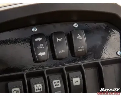 SuperATV Deluxe Plug & Play Turn Signal Kit Can-Am Commander 2011-2020 - TSK-CA-COM-004
