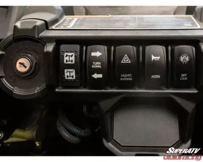 SuperATV Plug & Play Turn Signal Kit Can-Am Maverick Trail 2018+ - TSK-CA-T-004