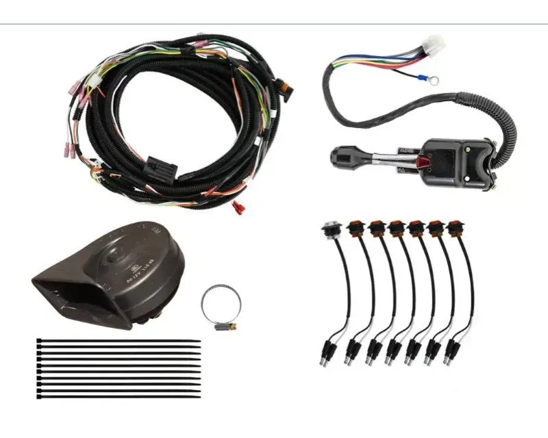 SuperATV Plug and Play Turn Signal Kit Steering Column and Attached Horn Can-Am Maverick X3 2017+ - TSK-CA-X3-003