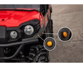SuperATV Plug & Play Turn Signal Kit Deluxe Plug and Play Kawasaki Mule Pro 2016+