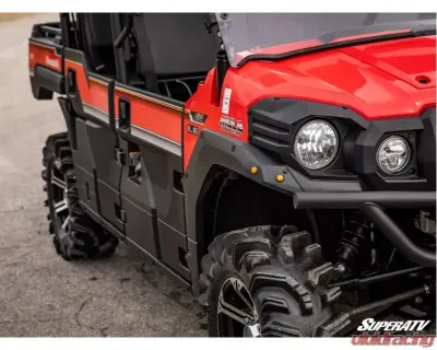 SuperATV Plug & Play Turn Signal Kit Deluxe Plug and Play Kawasaki Mule Pro 2016+ - TSK-K-FXT-004