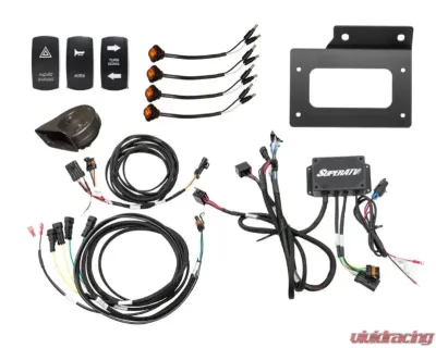SuperATV Deluxe Plug & Play Turn Signal Kit Kawasaki Teryx KRX 1000 2020 - TSK-K-KRX-004