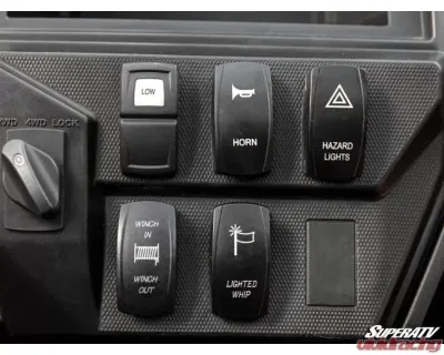 SuperATV Deluxe Plug & Play Turn Signal Kit Kawasaki Teryx KRX 1000 2020 - TSK-K-KRX-004