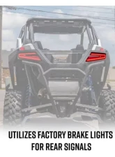 SuperATV Polaris Plug & Play Turn Signal Kit Polaris Rzr Pro XP 2020+                                     - TSK-P-PROXP-004 - Image 5