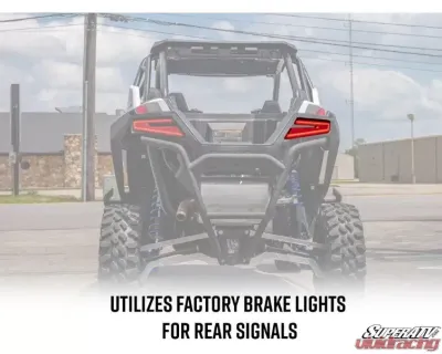 SuperATV Polaris Plug & Play Turn Signal Kit Polaris Rzr Pro XP 2020+ - TSK-P-PROXP-004