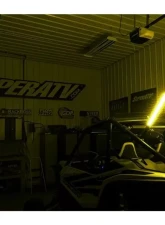 SuperATV 2 Foot RGB Led Whip Lights w/ Formed Cage Vertical Brackets                                     - WL-2-001-005-V - Image 3