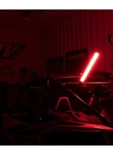 SuperATV 2 Foot RGB Led Whip Lights w/ Formed Cage Vertical Brackets                                     - WL-2-001-005-V - Image 4