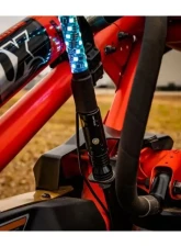 SuperATV 5 Foot RGB Led Whip Lights w/ 1.75 Inches Horizontal Brackets                                     - WL-5-001-006-H - Image 6