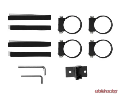 SuperATV 5 Foot RGB Led Whip Lights w/ 1.75 Inches Vertical Brackets - WL-5-001-006-V
