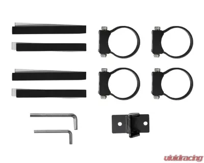SuperATV 5 Foot RGB Led Whip Lights w/ 2 Inches Vertical Brackets - WL-5-001-007-V