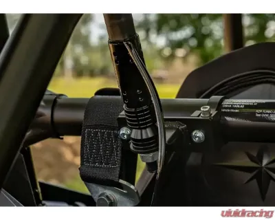 SuperATV 5 Foot RGB Led Whip Lights w/ 1.875 Inches Horizontal Brackets - WL-5-001-008-H