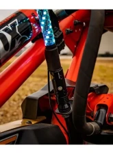 SuperATV 5 Foot RGB Led Whip Lights w/ 1.875 Inches Horizontal Brackets                                     - WL-5-001-008-H - Image 3