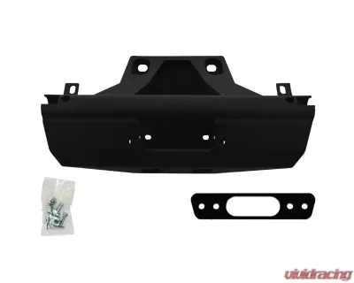 SuperATV 72 Inch Wide Winch Mounting Plate Kit w/ Frame Stiffener Can-Am Maverick X3 2017+ - WM-FS-CA-X3